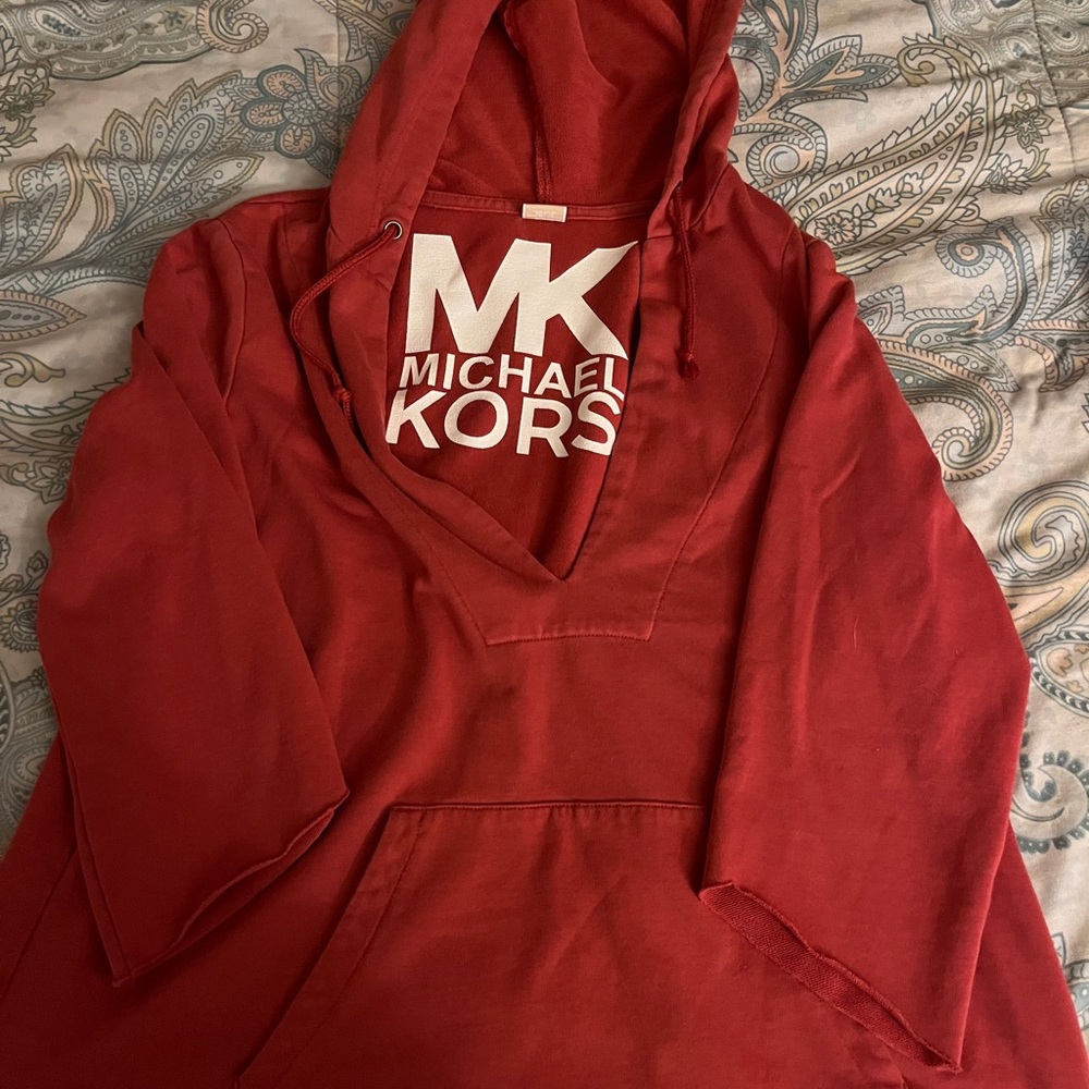 Red Women’s Michael Kors hoodie